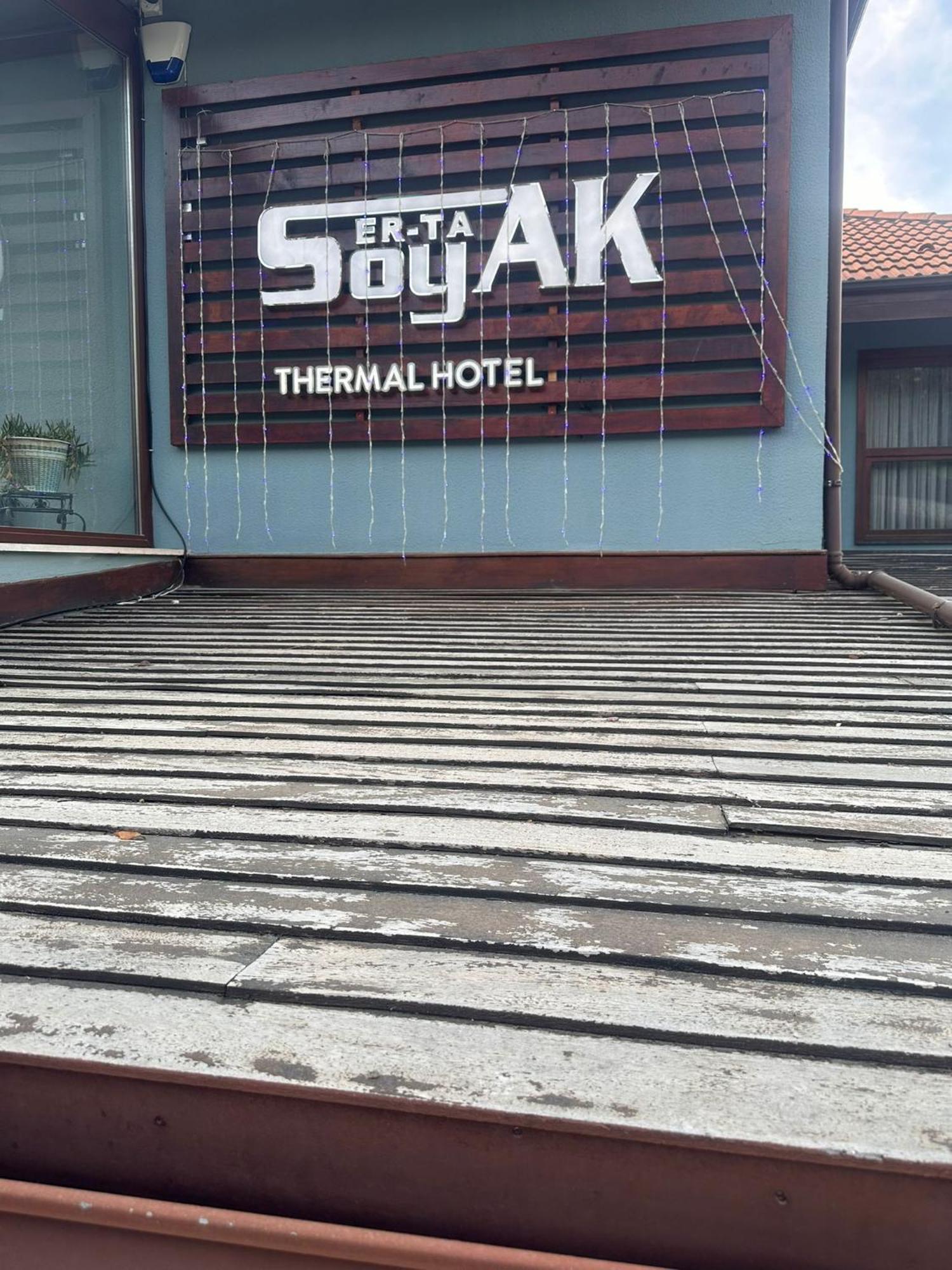 Erta Soyak Thermal Otel Cekirge Kültér fotó